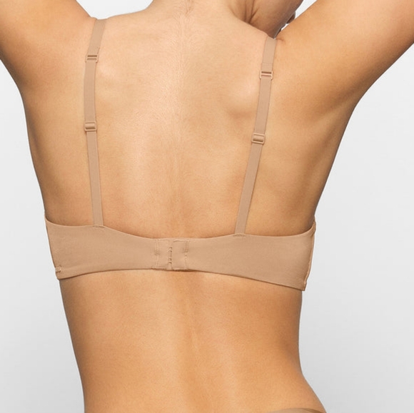 NWT SKIMS WIRELESS FOR T'SHIRT DEMI BRA, VARIOUS SIZES, OCHRE - Picture 4 of 7